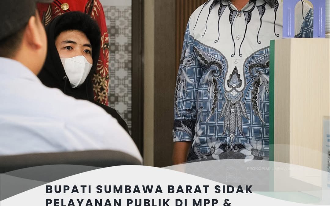 Bupati Sumbawa Barat Sidak Pelayanan Publik di MPP dan Puskesmas Taliwang: Meningkatkan Kualitas Layanan untuk Masyarakat