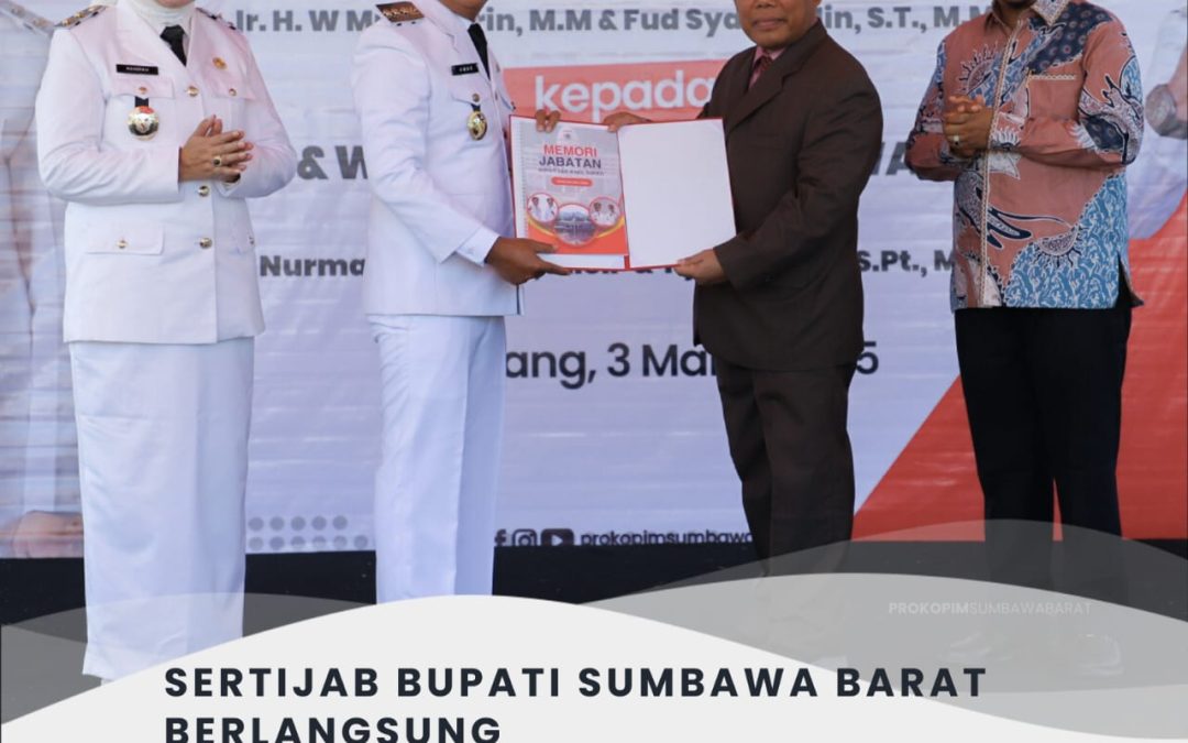 Sertijab Bupati Berjalan Lancar, Suasana Haru Menyelimuti Para Tamu Undangan