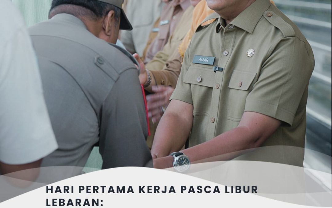 Hari Pertama Kerja Pasca Libur Lebaran, Bupati Minta ASN Produktif Kampanyekan Program Kartu KSB Maju