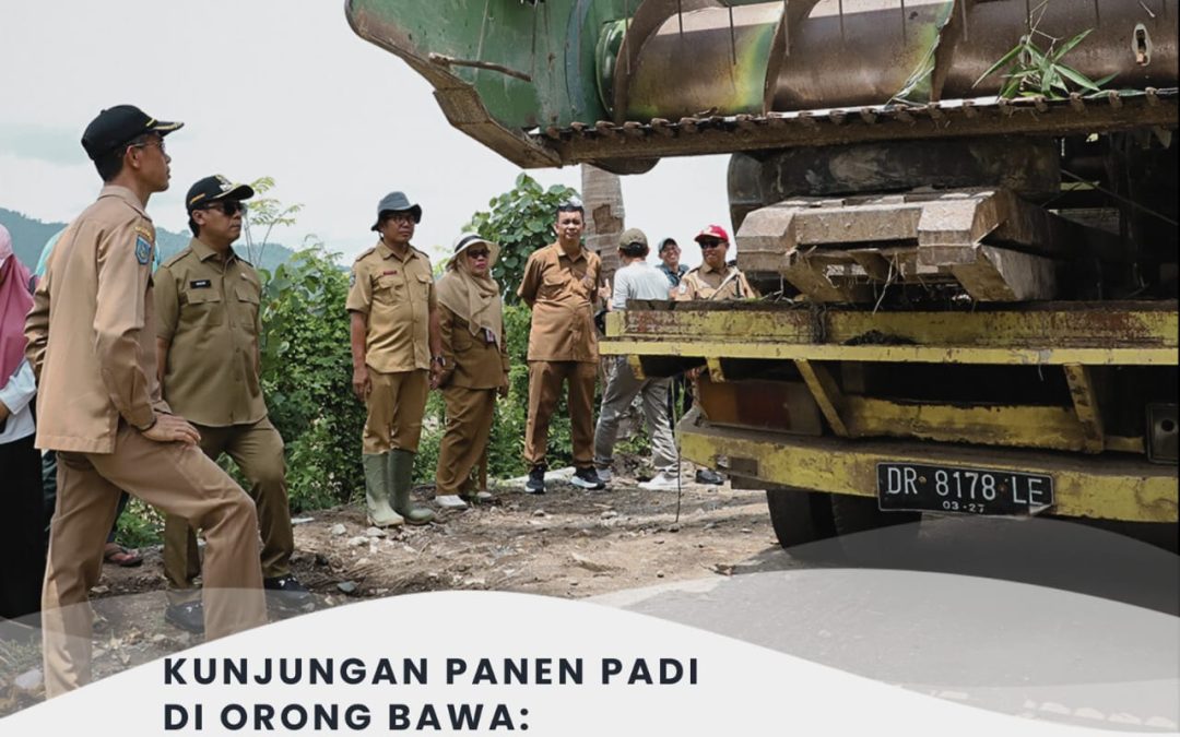 Kunjungan Panen Padi di Orong Bawa, Pemkab KSB Segera Salurkan Mesin Combine