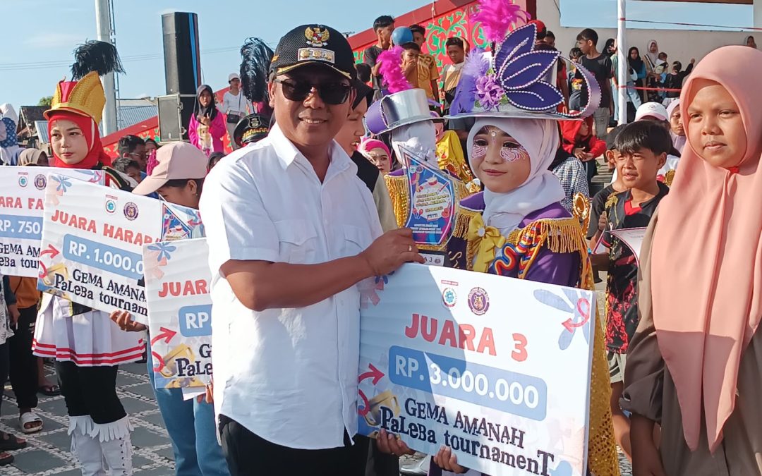 Bupati Tutup Kompetisi Drum Band Antar Sekolah Dasar Se-KSB ”Gema Amanah, Paleba Tournament 2025”
