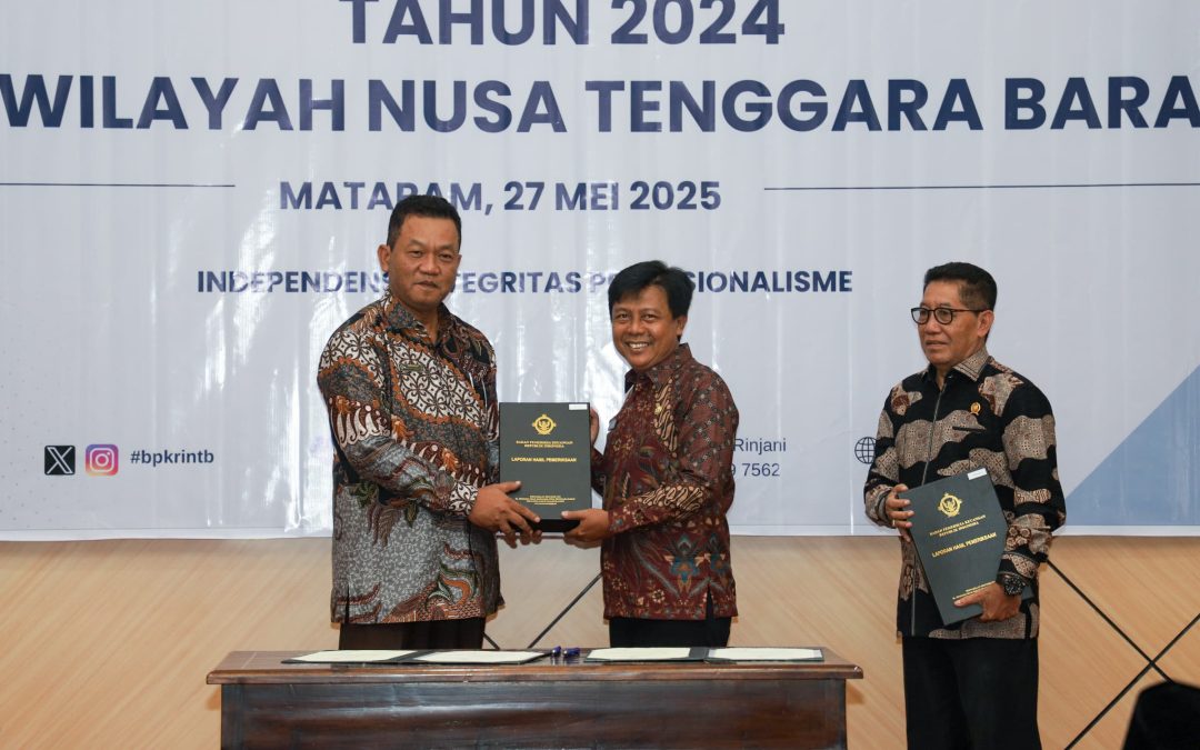 KSB Raih Opini WTP ke 11 Kalinya secara Berturut-turut atas LHP Laporan Keuangan Tahun 2024.