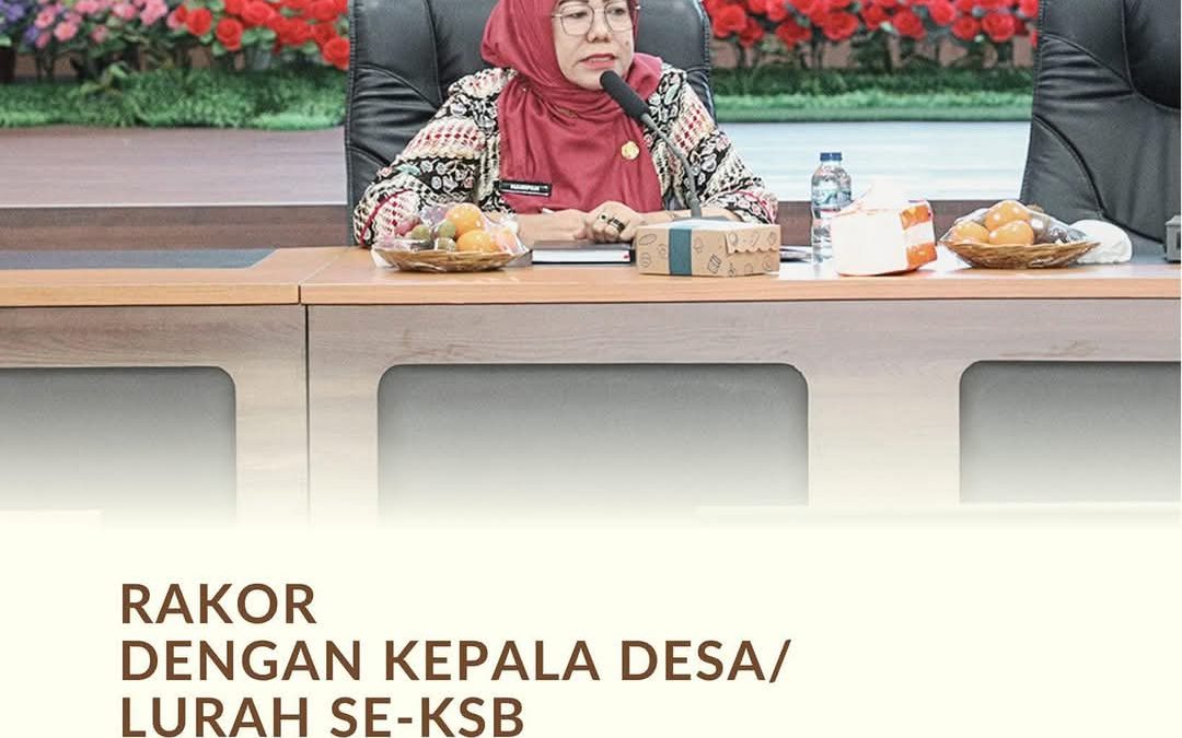 Agen Gotong Royong Sebagai Mitra Strategis Pemerintah Desa dan Kelurahan, Wabup Minta Para Kades dan Lurah Dapat Bersinergi