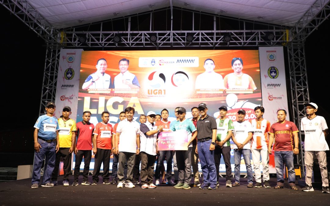 Liga 1 dan Liga 2 ASKAB PSSI Kabupaten Sumbawa Barat dilauncing, Mimpi Bupati Untuk Wujudkan Prestasi Tertinggi di Bidang Sepak Bola