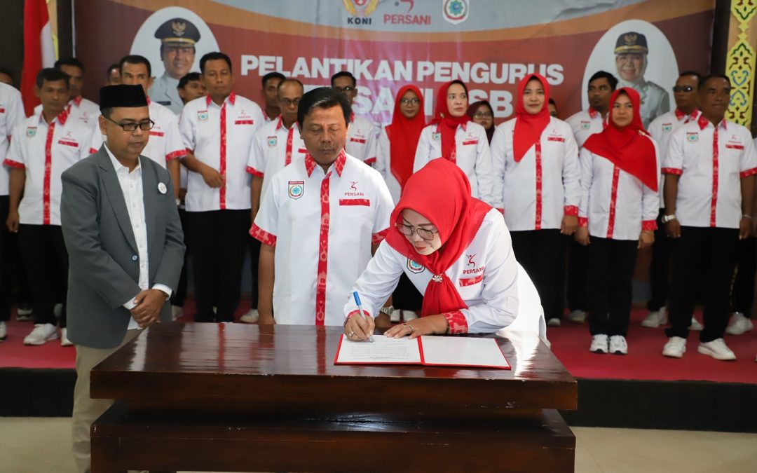 Hj Hanipa Musyafirin di Lantik Menjadi Ketua PERSANI KSB