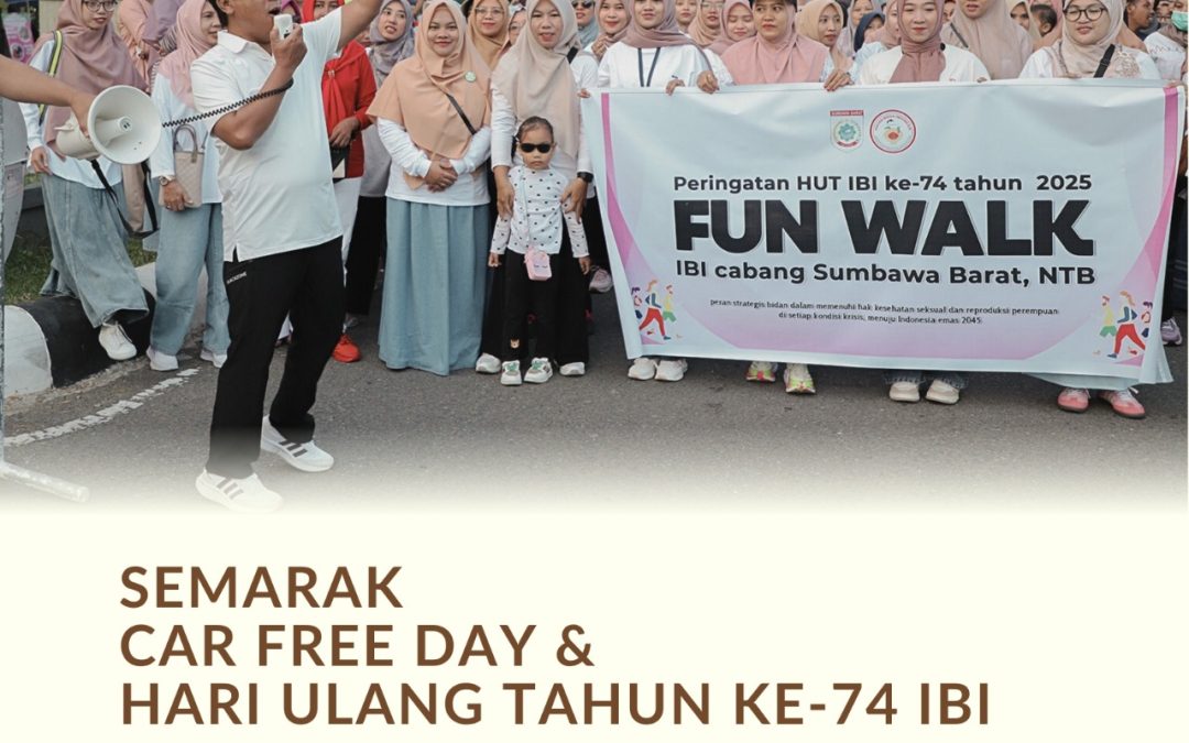 Bupati dan Wabup Hadir Dalam Acara Car Free Day Peringatan HUT IBI ke 74