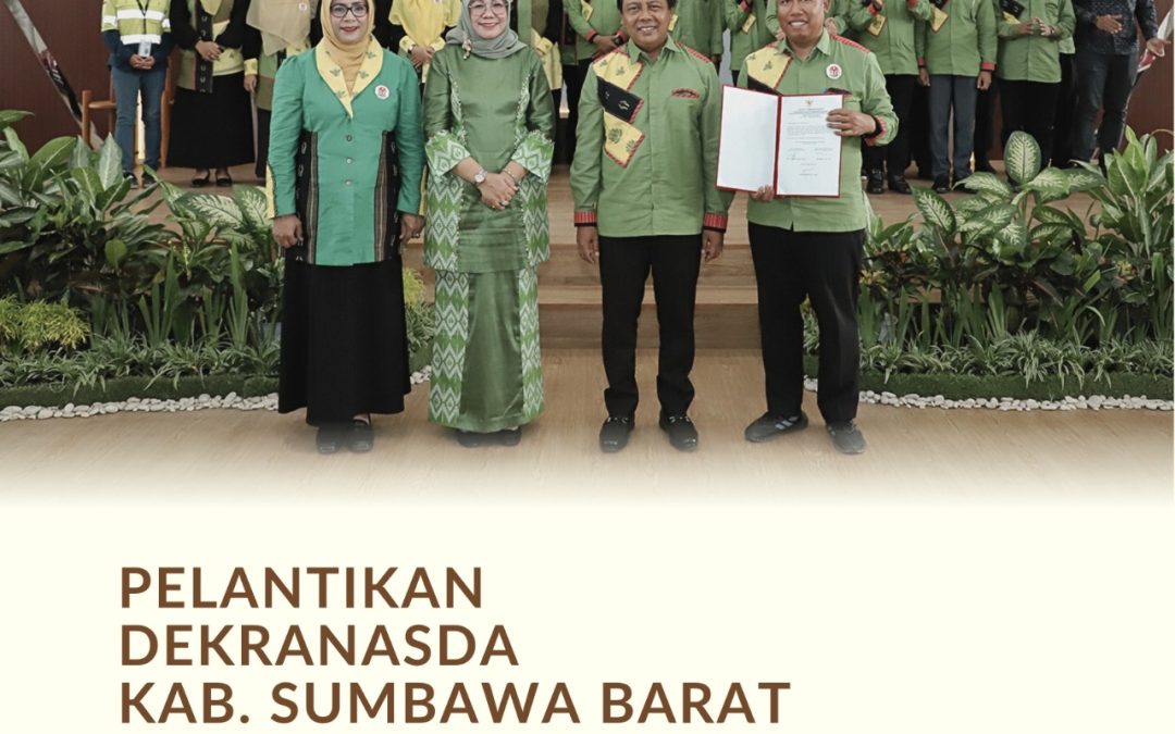 Pelantikan Dekranasda KSB Periode 2025 – 2030, Bupati Ingatkan Potensi Besar Kerajinan Daerah