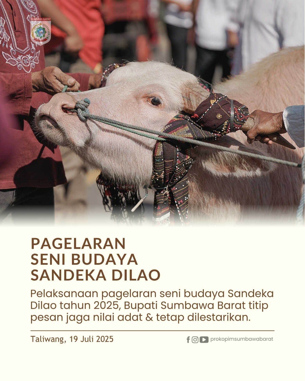 Pelaksanaan Event Sandekah Di Lao Tahun 2025, Bupati Titip Pesan Jaga ...