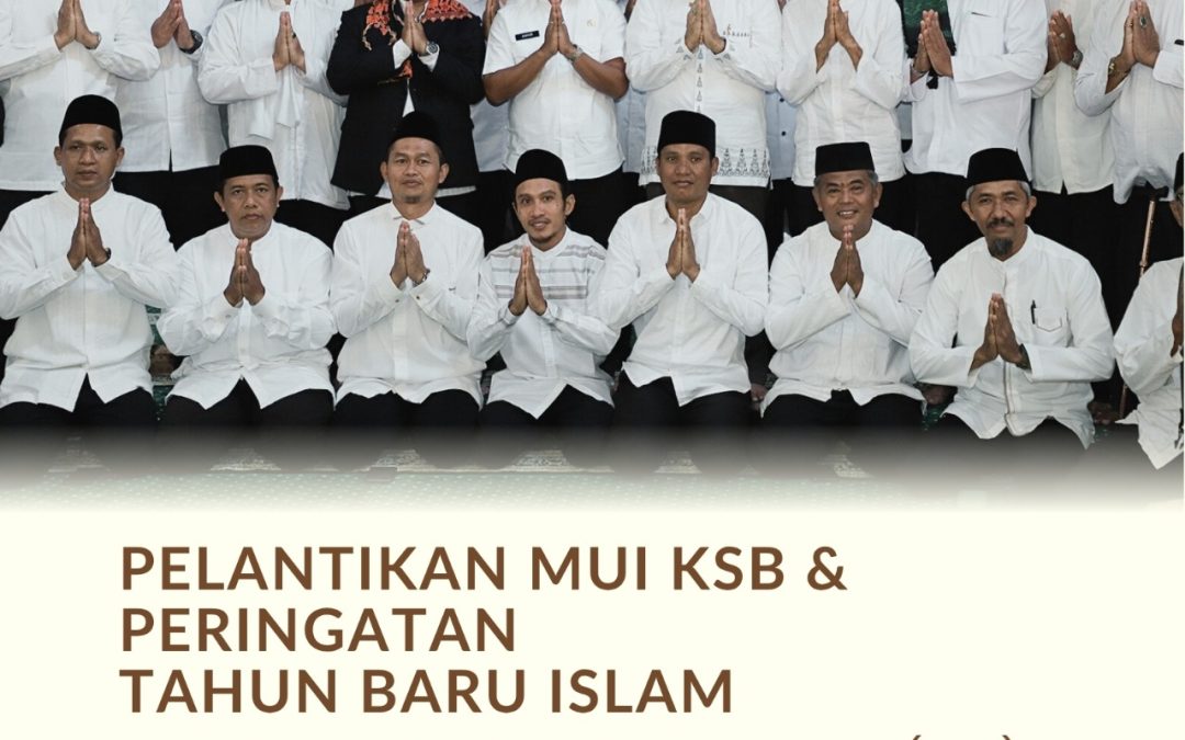 MUI KSB Dilantik, Bupati Ingatkan Tugas Berat Menanti