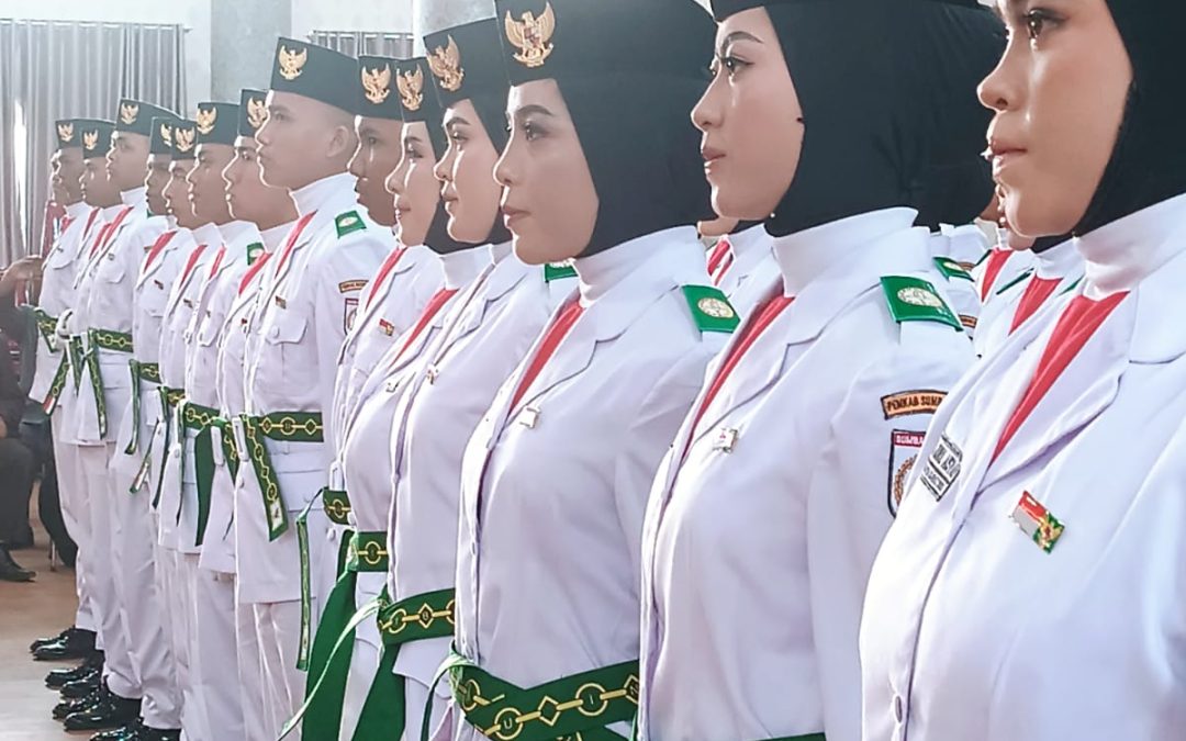 Semangat Merah Putih: Pengukuhan Paskibraka KSB 2025