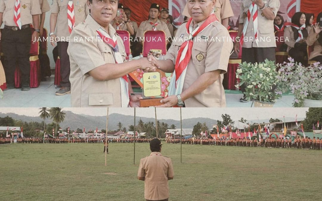 Jambore Ranting V Brang Rea Resmi Dibuka, Bupati Apresiasi Semangat Kepramukaan dan Dorong Prestasi Terbaik