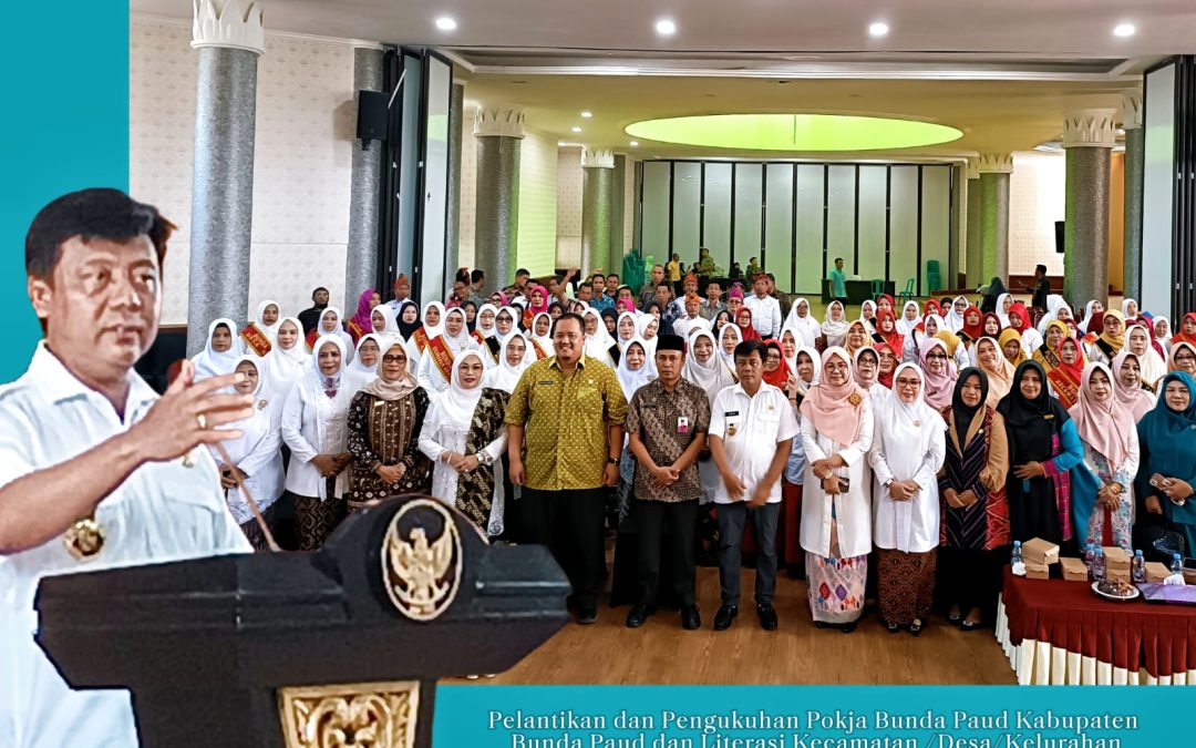 Wakil Bupati, Hj. Hanipah, S.Pt., M.M.Inov Resmi Dikukuhkan sebagai Bunda PAUD dan Bunda Literasi, Pemkab Sumbawa Barat Perkuat Gerakan Literasi dan Pendidikan Anak Usia Dini
