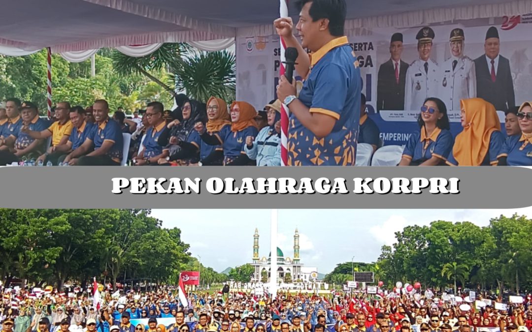 Pekan Olahraga Korpri 2025 Resmi Dibuka, Bupati Dorong ASN Perkuat Kebersamaan dan Semangat Gotong Royong