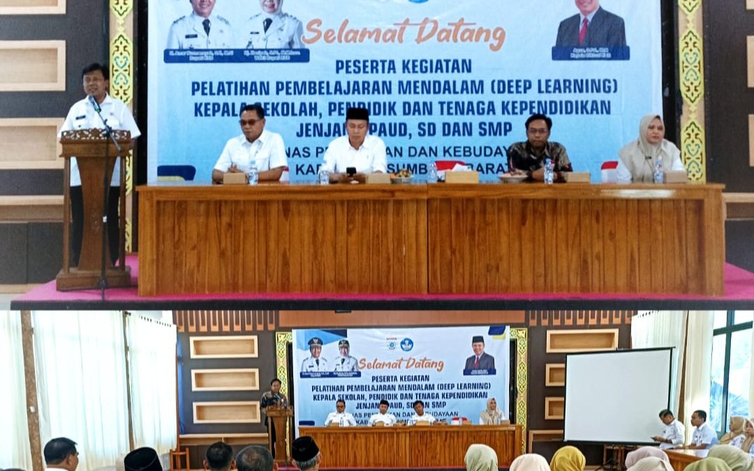 Sumbawa Barat Perkuat Kapasitas Pendidik melalui Pelatihan Pembelajaran Mendalam