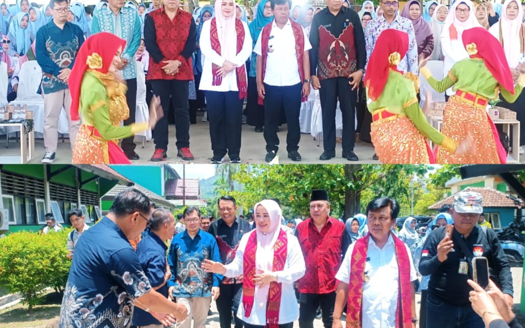 Kunjungan Kerja Wakil Gubernur NTB : Bupati Buktikan Komitmen, Inovasi Daerah Hasilkan Stunting Terendah dan Kategori Hijau Perlindungan Anak