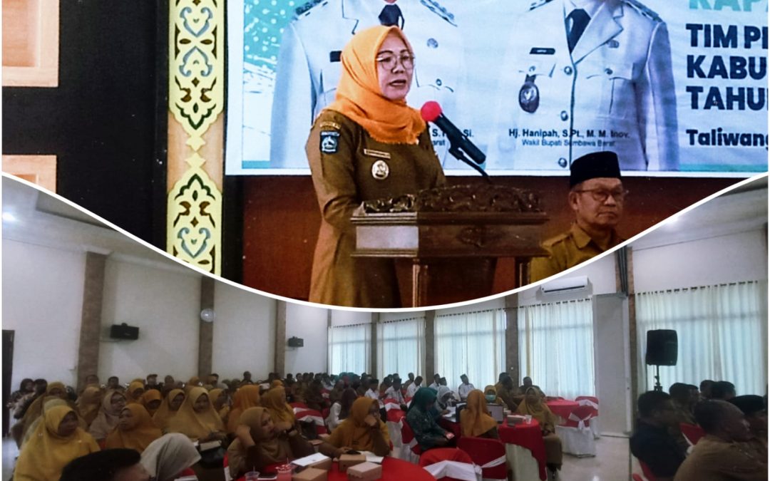 Wakil Bupati Buka Rakor Ke-III TPPS Sumbawa Barat: Tegaskan Komitmen Bersama Turunkan Stunting di KSB