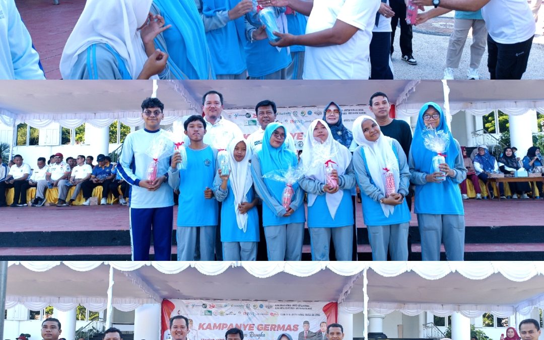 Bupati Pimpin Kampanye GERMAS, Canangkan ”Gerakan Makan Buah”