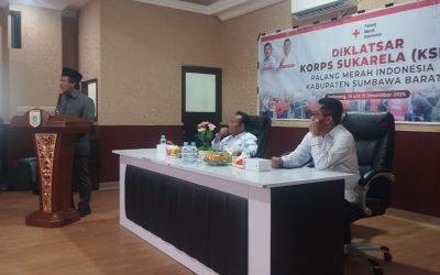 Bupati Sumbawa Barat Buka Pelatihan Relawan Kebencanaan, Tekankan Keikhlasan dan Kesiapsiagaan