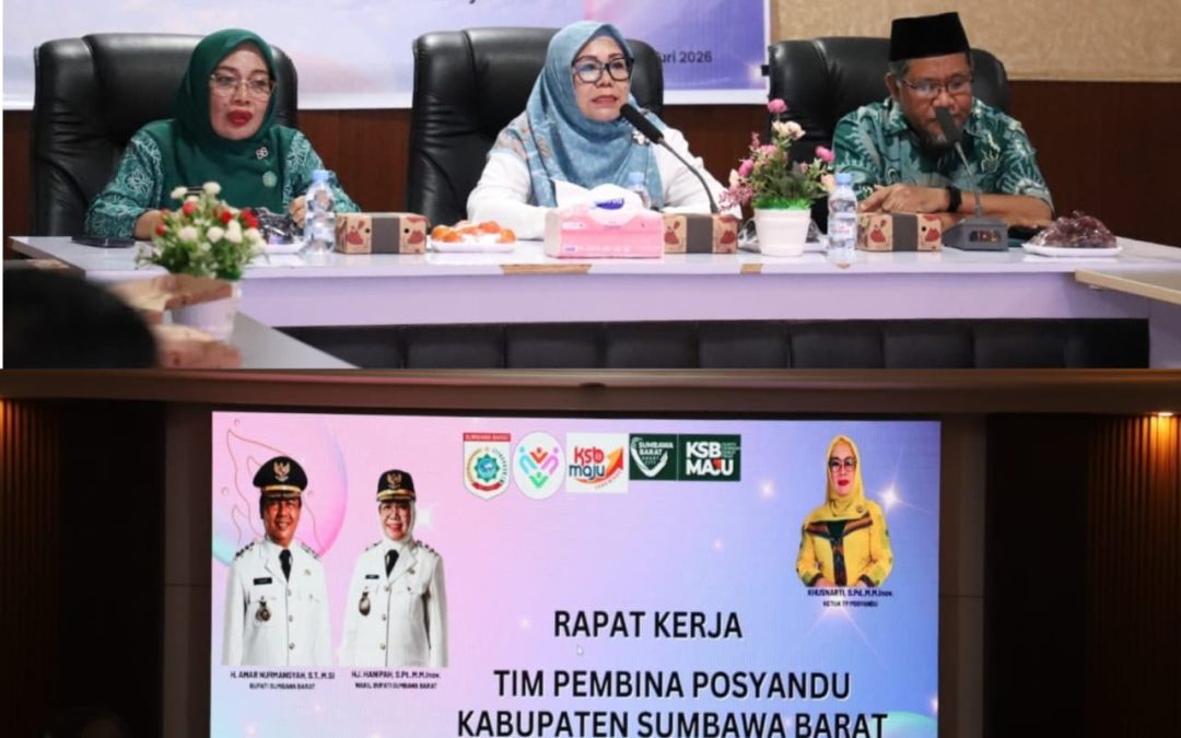 Komitmen Pemerintah KSB Pertahankan Prestasi Posyandu dan Turunkan Angka Stunting Melalui Rapat Kerja Tim Pembina Posyandu