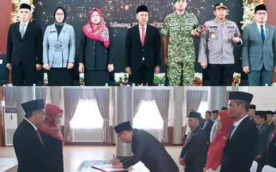 Lantik Pejabat, Bupati Sumbawa Barat Tekankan Percepatan Program KSB Maju dan Optimasi Kinerja PERUMDAM