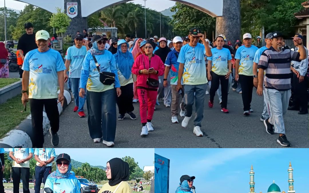 Wakil Bupati KSB Sapa dan Dengarkan Warga di CFD Peringatan Harganas 2025