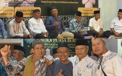 Buka Puasa Bersama HKSB dan HIPMASBAR, Bupati KSB Paparkan Inovasi Kartu KSB Maju