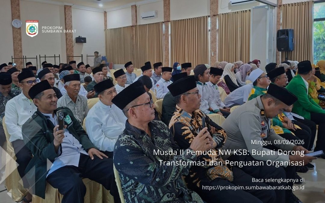 Musda II Pemuda NW Sumbawa Barat: Bupati Dorong Transformasi dan Penguatan Organisasi