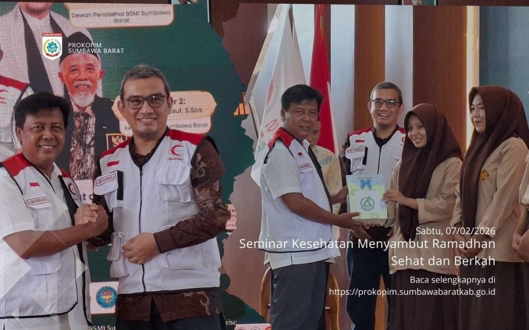 Pemkab Sumbawa Barat Tegaskan Dukungan Penuh untuk BSMI dalam Seminar Kesehatan Jelang Ramadhan