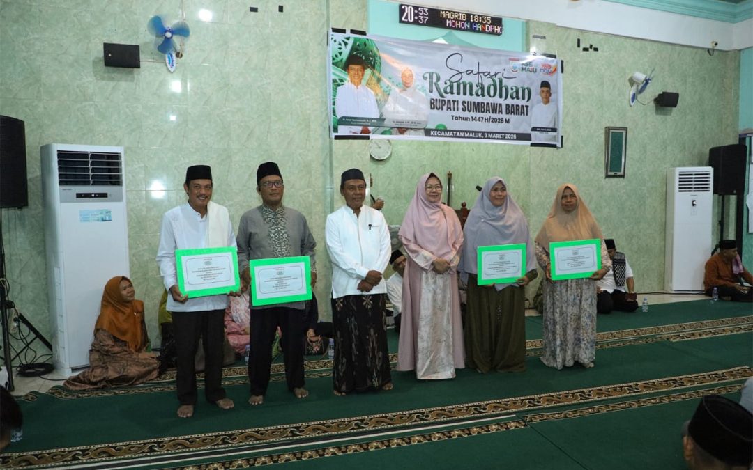 Safari Ramadhan 1447 H Di Maluk: Bupati Ingatkan Pengelolaan Sampah Terintegrasi dan Masa Depan Keberlangsungan Tenaga Kerja PT AMAN Memasuki Era Pasca Tambang