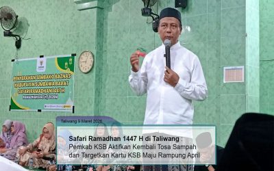Safari Ramadhan 1447 H di Taliwang : Pemkab KSB Aktifkan Kembali Tosa Sampah dan Targetkan Kartu KSB Maju Rampung April