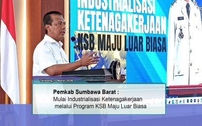 Pemkab Sumbawa Barat Mulai Industrialisasi Ketenagakerjaan melalui Program KSB Maju Luar Biasa