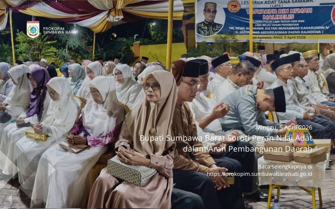 Bupati Sumbawa Barat Soroti Peran Nilai Adat dalam Arah Pembangunan Daerah