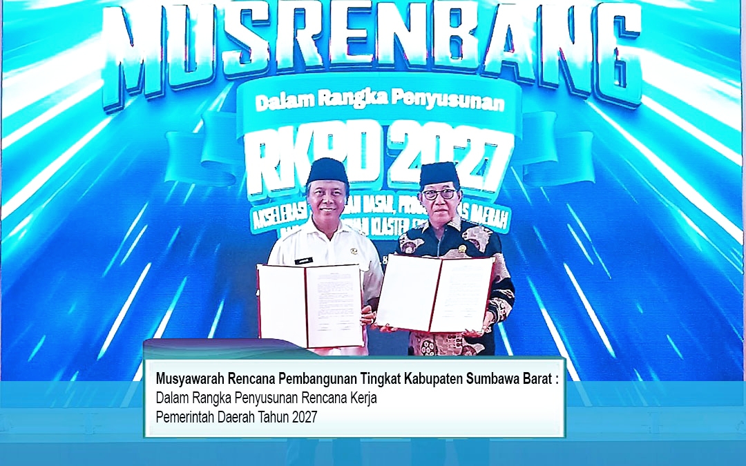 Bupati Sumbawa Barat Tegaskan Arah Pembangunan dan Prioritaskan Kebutuhan Masyarakat Pada Musrenbang RKPD 2027