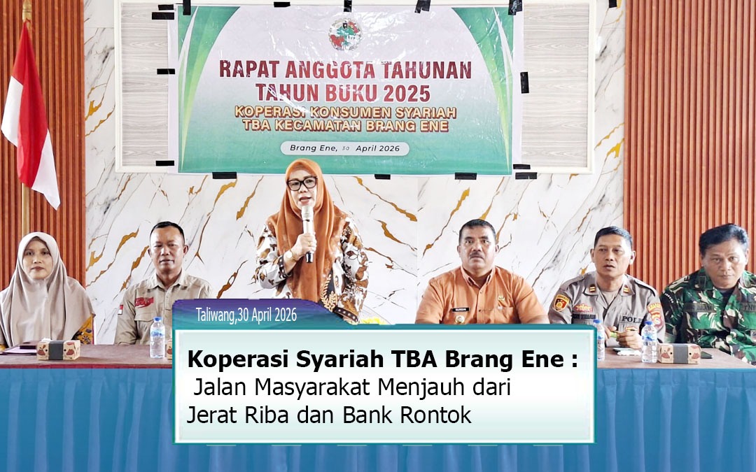 Koperasi Syariah TBA Brang Ene, Jalan Masyarakat Menjauh dari Jerat Riba dan Bank Rontok