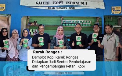 Demplot Kopi Rarak Ronges Disiapkan Jadi Sentra Pembelajaran dan Pengembangan Petani