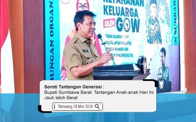 Soroti Tantangan Generasi, Bupati Sumbawa Barat: Tantangan Anak-anak Hari Ini Jauh Lebih Berat