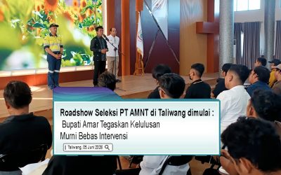 Roadshow Seleksi PT AMNT di Taliwang dimulai, Bupati Amar Tegaskan Kelulusan Murni Bebas Intervensi