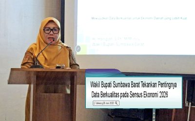 147 Petugas Dilatih, Wabup Hanipah Tekankan Pentingnya Data Akurat dalam Sensus Ekonomi 2026