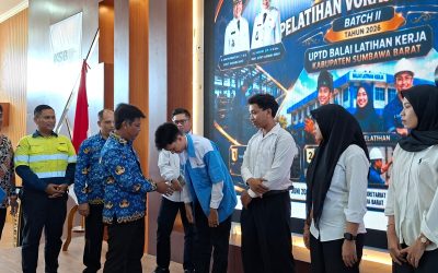 Bupati Amar Titip Pesan untuk 64 Peserta Pelatihan Vokasi: Manfaatkan Kesempatan Ini dengan Maksimal