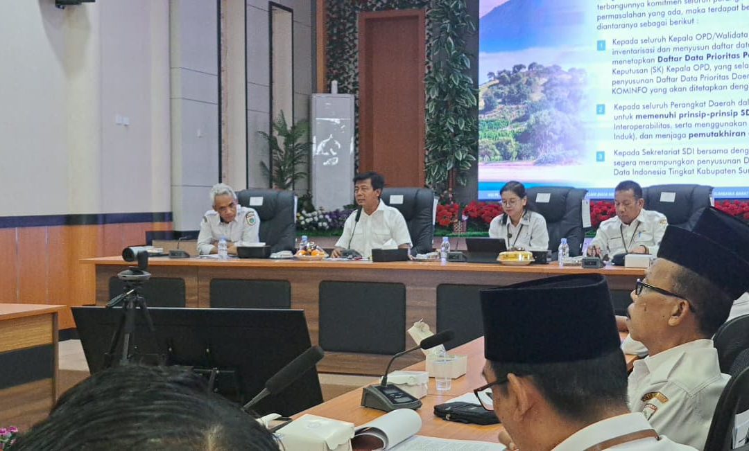 Wujudkan KSB Satu Data, Pemkab Sumbawa Barat Percepat Integrasi Data Seluruh Perangkat Daerah