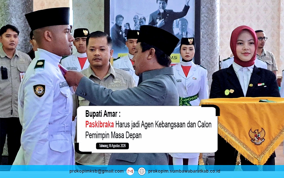 Bupati Amar: Paskibraka Harus Jadi Agen Kebangsaan dan Calon Pemimpin Masa Depan
