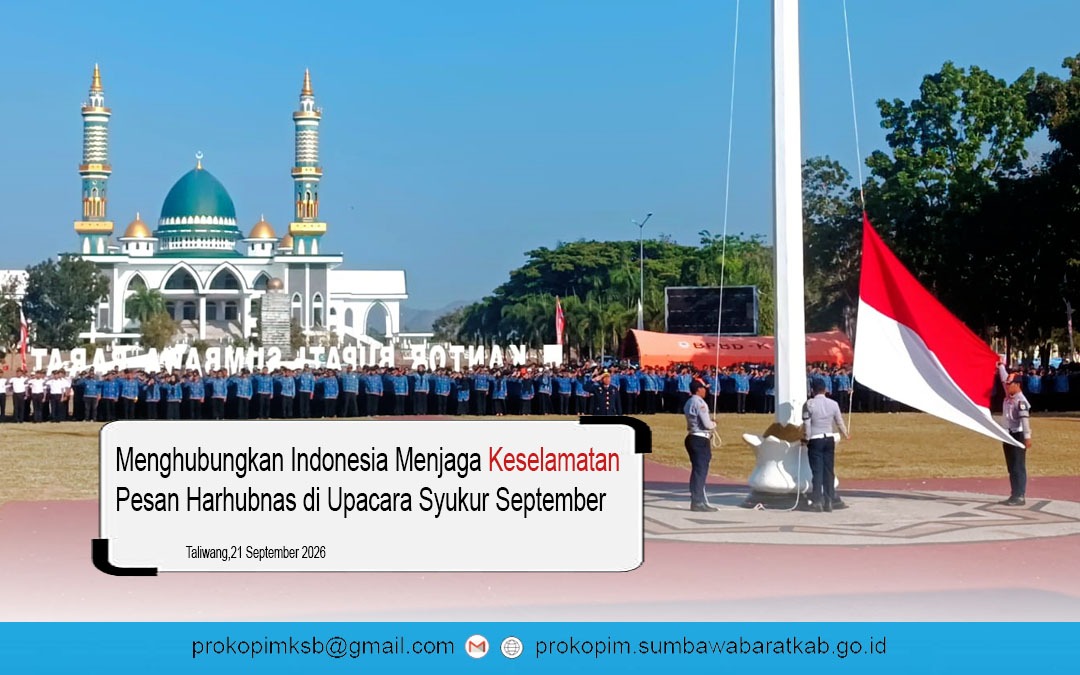 Menghubungkan Indonesia Menjaga Keselamatan, Pesan Harhubnas di Upacara Syukur September